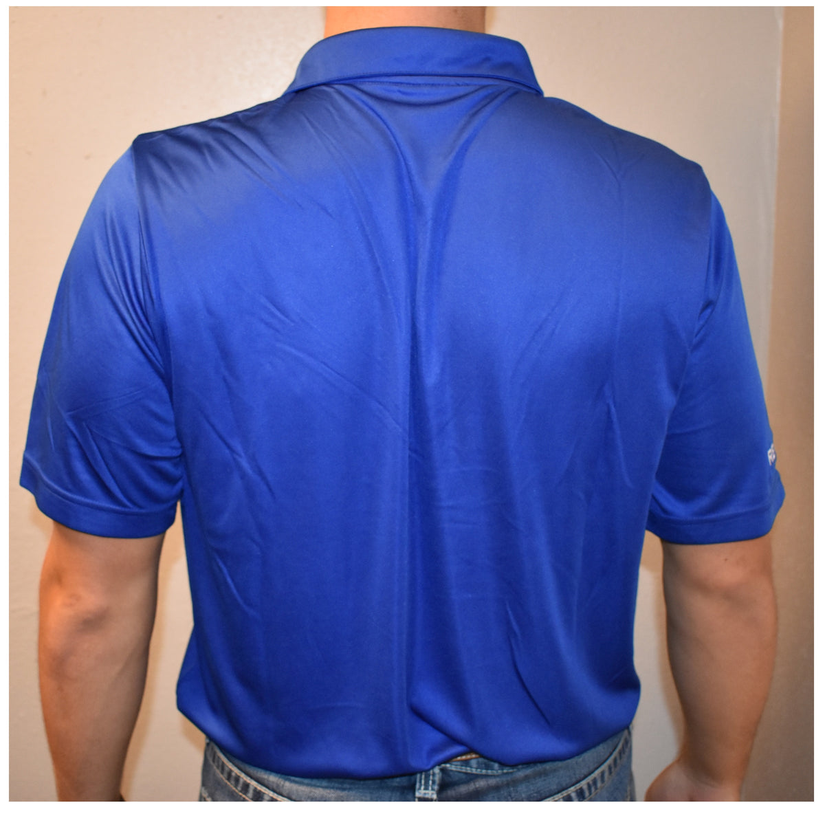 White/Blue Golf Championship Polo Romper main image 1