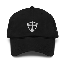 Load image into Gallery viewer, REACH Shield Embroidered Logos Garment-Washed Baseball Cap