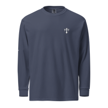 Load image into Gallery viewer, REACH Printed Unisex Heavyweight Long Sleeve Shirt