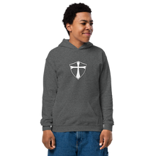 Load image into Gallery viewer, Youth Heavy Blend REACH Printed Hoodie