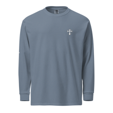 Load image into Gallery viewer, REACH Printed Unisex Heavyweight Long Sleeve Shirt
