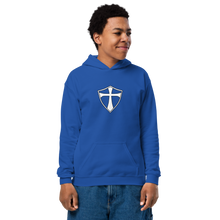 Load image into Gallery viewer, Youth Heavy Blend REACH Printed Hoodie