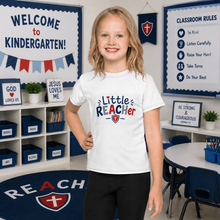 Load image into Gallery viewer, Little REACHer Print Kids Crew Neck T-Shirt