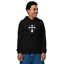Load image into Gallery viewer, Youth Heavy Blend REACH Printed Hoodie