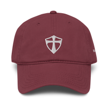 Load image into Gallery viewer, REACH Shield Embroidered Logos Garment-Washed Baseball Cap