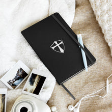 Load image into Gallery viewer, REACH White Shield Hardcover Bound Notebook