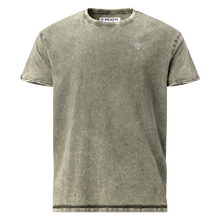 Load image into Gallery viewer, REACH Embroidered Logos Unisex Denim T-Shirt