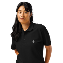Load image into Gallery viewer, REACH Embroidered Logos Unisex Premium Pique Polo Shirt