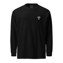 Load image into Gallery viewer, REACH Printed Unisex Heavyweight Long Sleeve Shirt