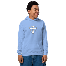 Load image into Gallery viewer, Youth Heavy Blend REACH Printed Hoodie