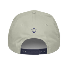 Load image into Gallery viewer, REACH Embroidered Navy on Gray Golf Rope Cap
