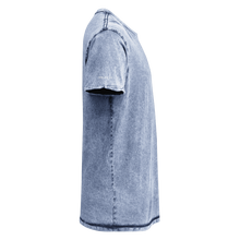 Load image into Gallery viewer, REACH Embroidered Logo Unisex Denim T-Shirt