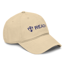 Load image into Gallery viewer, REACH Brand Embroidered Garment-Washed Baseball Cap
