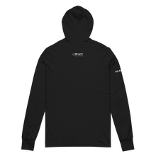 Load image into Gallery viewer, REACH Printed Unisex Hooded Long Sleeve Tee