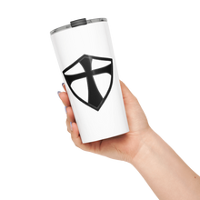 Load image into Gallery viewer, REACH Shield Tapered Stainless Steel Tumbler 20 oz