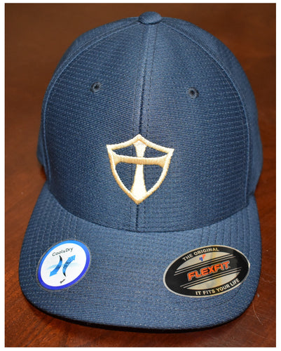 Stretch Fit (Navy) Moister-Wicking Cap