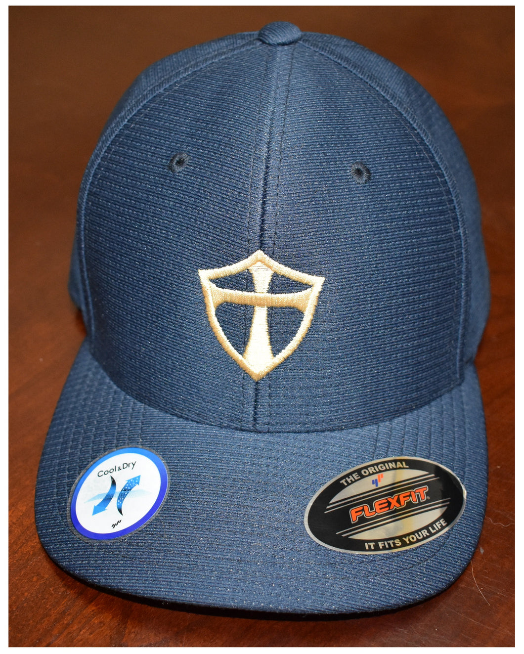 Stretch Fit (Navy) Moister-Wicking Cap